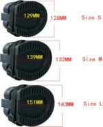 MERIGLARE Horse Hoof Boots Sturdy Durable Isolate Dirty Water Portable Thick Rubber Horses Protection for Jumping Riding Equestrian Training Supplies, L - Image 3