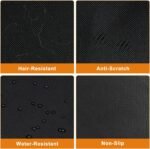 Alfheim Cargo Liner for Dog - Nonslip Waterproof Pet Dog Back Seat Cover - Durable Washable Boot Liner Mat Travel, Universal for Medium Small Car Truck SUV (Black) - Image 6