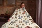 Funny Horse Blanket,Funny Horse Gifts for Kids, Funny Horse Throw Blanket,Plush Lightweight Flannel Quilts for Bedroom Sofa Living Room Decoration,40"x50" for Kids - Image 6