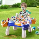 Magnetic Fishing Game Toys Kids 3-5, Including 48 Fishes and 8 Fishing Poles Rotating Board Game with Music, Party Game Toys for Kids Age 3 4 5 6 7 8 and Up - Image 7