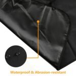 Pet Car Seat Cover Back Seat Waterproof Car Seat Protector for Dogs Safety Travel Accessories for Cat and Dog, Pet Carrier Car Rear Back Seat Mat. - Image 7