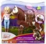 Mattel Spirit Untamed Doll & Toy Horse Set, 7-inch Abigail Small Doll with 7 Movable Joints, Boomerang (8-inch) with Soft Mane & Tail & Accessories - Image 7