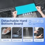 Back Seat Extender for Dogs - PU Leather Dog Car Seat Cover for Back Seat with Hard Bottom - 100% Waterproof, Scratch-Proof and Anti-Slip Dog Hammock for Cars and SUVs (Holds 400 lbs) - Image 5