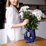 The Bubble Jug® Duck Egg Blue 50 fl oz 1.5L Litre Extra Large Glug Gurgle Pitcher Jug - Fish Shaped Jug - Decorative Ceramic Glugging Cocktail, Water and Gin Jug and Gurgling Carafe Pot - Image 8