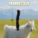 2 PCS Feed Hay Net, Hay Bag 40" Length and 4" Larger Holes with Metal Rings for Horses, Goat, Barn Supplies, Trailer & Stalls, Simulates Grazing, Reduce Waste - Image 3