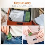 Lifewit Weekly Pill Organizer 2 Times a Day, Portable Travel 7 Day Lightproof Pill Box for Medicines/Vitamin/Fish Oils, Daily Pill Case, Green - Image 9