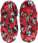 Lazy One Fuzzy Feet Slipper Socks for Women, Cute Fleece-Lined House Slippers, Cute Dog & Cat Design - Image 3