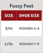 Lazy One Fuzzy Feet Slipper Socks for Women, Cute Fleece-Lined House Slippers, Cute Dog & Cat Design - Image 6