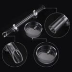TIESOME Acrylic Fish Shrimp Feeder, Transparent Durable Aquarium Fish Shrimp Feeder, Assembled Feeding Tube Feeding Dish Tray Set for Fish Tank Aquarium Shrimp (20cm) - Image 8