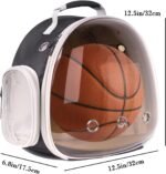 Portable Travel pet Backpack Carrier with Self Warming Pet Bed Set, Guinea Pig Carrier for 2,Reptile Travel Carrier for Lizards Sugar Glider Hedgehog Rat Parrot Birds Breathable Hangbag - Image 3