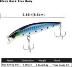 Fishing Lures Tackle Bait Kit Set - Comprehensive Fishing Lures Kit for Trout Bass Salmon - Includes Plastic Shrimp, Worm Bait, Spoon, and Crankbait Jigs - Image 5