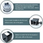 Lychee Automatic Fish Feeder Aquarium Food Dispenser Digital Auto Timer Vacation Feeder for Home Office - Image 5