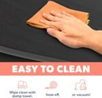 Active Pets Dog Car Seat Cover Car Seat Protector- Dog Seat Cover for Back Seat of SUVs, Trucks, Cars - Waterproof & Convertible Dog Hammock for Car Backseat - Dog Travel Accessories - Black - Image 7