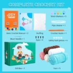 HTVRONT Crochet Kit for Beginners - Complete Crochet Kits with Stitch by Stitch Video Tutorial, Beginner Crochet Kit for Adults Kids Gift - Starter Easy Learn to Crochet(Ray Fish 2 Pack) - Image 3