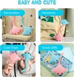 HTVRONT Crochet Kit for Beginners - Complete Crochet Kits with Stitch by Stitch Video Tutorial, Beginner Crochet Kit for Adults Kids Gift - Starter Easy Learn to Crochet(Ray Fish 2 Pack) - Image 6