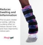 Magic Gel Horse Ice Pack with Carry Case - Twin Ice Boots | Cooling Horse Leg Wraps for Hock, Ankle, Knee, Legs, Boots, and Hooves | Horse Tack, Horse Supplies & Horse Gift Ideas for Horse Lovers - Image 6
