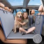 Back Seat Extender for Dogs with Storage, Dog Car Seat Cover Hard Bottom, Back Seat Protector, Removable and Washable Dog Hammock for Car Heavy Duty SUV Truck (Light Gray) - Image 9