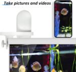 Upgraded II Automatic Fish Feeder with 2K HD Camera & Intelligent Fish Food Dispenser with APP, Smart WiFi Visual Vacation Feeder, Timer Auto Fish Feeder for Fish Tanks & Aquarium - Image 6