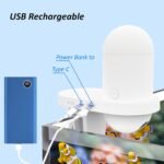 Upgraded II Automatic Fish Feeder with 2K HD Camera & Intelligent Fish Food Dispenser with APP, Smart WiFi Visual Vacation Feeder, Timer Auto Fish Feeder for Fish Tanks & Aquarium - Image 7