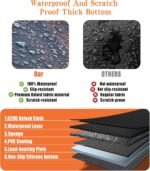 Back Seat Extender for Dogs, Dog Car Seat Cover for Back Seat with Waterproof Hard Bottom for Car SUV, Dog Hammock Travel Bed to Protect Your Car Backseat - Image 5