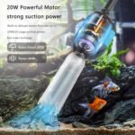 Fish Tanks Gravel Vacuum Cleaner, 397GPH/20W Electric Aquarium Gravel Cleaner, 6-in-1 Aquarium Cleaner Kit for Remove Dirt Change Water Wash Sand and Water Shower for Turtle Betta Fish Tank - Image 3