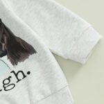 Pudcoco Toddler Baby Boys Girls Fall Clothes Farm Animal Outfit Horse Cow Chicken Sweatshirt and Jogger Pants Set - Image 4