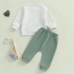 Pudcoco Toddler Baby Boys Girls Fall Clothes Farm Animal Outfit Horse Cow Chicken Sweatshirt and Jogger Pants Set - Image 7