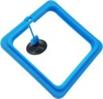 Fish Feeding Ring Floating Food Feeder Circle with Suction Cup Easy to Install Aquarium (Square) - Image 7