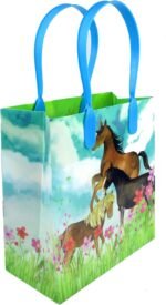 TINYMILLS Horse and Pony Themed Party Favor Bags Treat Bags, 12 Pack - Image 8