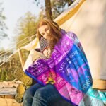 Horse Blanket Ultra Soft Flannel Throw Blanket Lightweight Cozy Plush Blanket for Horse Gifts for Horset Lovers 50"X40" - Image 5