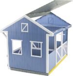 Breyer Horses Freedom Series Deluxe Country Stable & Wash Stall with Freedom Series Horse | 6 Piece Barn Playset Toy | 1:12 Scale Figurine | Model #61149 , Blue - Image 4