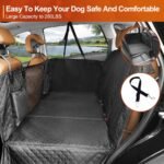 Vailge Dog Car Seat Cover, Back Seat Extender for Dogs,Dog Hammock for Car Backseat, Non Inflatable Dog seat Cover for Back seat,Hard Bottom Back Seat Protector for Cars,Trucs & SUVs - Image 5