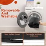 Vailge Dog Car Seat Cover, Back Seat Extender for Dogs,Dog Hammock for Car Backseat, Non Inflatable Dog seat Cover for Back seat,Hard Bottom Back Seat Protector for Cars,Trucs & SUVs - Image 9