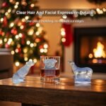 3D Horse Ice Cube Silicone Molds Tray for Whiskey, Cocktail, Bar; Fun Animal Shape Large Horse Epoxy Resign Mold; Horse Gifts for Women Kids Horse Lover, 2 Pack - Image 3