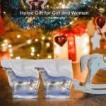3D Horse Ice Cube Silicone Molds Tray for Whiskey, Cocktail, Bar; Fun Animal Shape Large Horse Epoxy Resign Mold; Horse Gifts for Women Kids Horse Lover, 2 Pack - Image 5