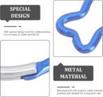 BESPORTBLE Carabiner Ciip 10Pcs 2.34inch Aluminum Carabiners Fish Shape Heavy Duty Carabeaner Clips, Spring Snap Hooks for Outdoors, Camping, Hiking, Fishing Home Gym - Image 6