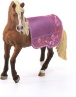 Schleich Horse Club Paso Fino Stallion Show Horse Figurine Toy - Realistic Detailed Show Horse Toy with Saddle Cover and Real Horse Details, for Boys and Girls, Gift for Kids Ages 5+ - Image 5