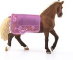 Schleich Horse Club Paso Fino Stallion Show Horse Figurine Toy - Realistic Detailed Show Horse Toy with Saddle Cover and Real Horse Details, for Boys and Girls, Gift for Kids Ages 5+ - Image 6