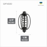 Carp Feeder 10 Pcs - Spring Fishing Feeder for Carp - Cage Carp Bait of Pumpkin Form, 20 g (0.7 oz) - Carp Fishing Equipment & Accessory - Image 3