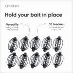 Carp Feeder 10 Pcs - Spring Fishing Feeder for Carp - Cage Carp Bait of Pumpkin Form, 20 g (0.7 oz) - Carp Fishing Equipment & Accessory - Image 5