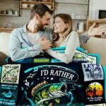 Fishing Gifts for Men, Funny Fishing Gifts for Him, Fishing Gifts for Women, Fishing Gift Blanket, Fisherman gift ideas, Gifts for Fisherman Unique, Gifts for Fishing Lovers Blanket 60" X 50" - Image 3