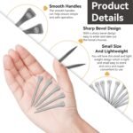 250Pcs 2.1inch E6 Horseshoe Nails, Steel Horse Shoe Nails Horse Hoof Nails Horseshoe Tools for Horse Training Equestrian Sports - Image 6