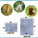Dog Towels for Drying Dogs - Pack of 4 - Super Absorbent Soft Microfiber Pet Bath Grooming Towel for Dogs Cats and Other Pets (M-36" * 28", 2Grey and 2Brown) - Image 9