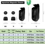 Carefree Fish Aquarium Mini Super Magentic Cleaner Tank Small Algae Scraper Fish Bowl Magnet Brush for Glass Tank No Floating - Image 6