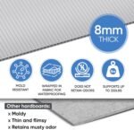 Back Seat Extender for Dogs - Hard Bottom Car Seat Cover for Dogs Holds 400lbs w Seatbelt, Water Bowl & Carry Bag - Nonslip Dog Seat Covers, Waterproof Backseat Dog Hammock for Car SUV Truck - Image 8