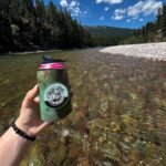 Chill-N-Reel Fishing Can Cooler (from Shark Tank) | Hard Shell Drink Holder with Hand Line Reel Attached | Fits Any Standard Insulator Sleeve or Coozie | Unique Fun Fishing Gift (Camo & Spill Guard) - Image 9