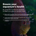 Continuum Aquatics Continuum AquaBlade P - Short Fish Tank Algae Scraper, Acrylic Safe Scraper - Aquarium Cleaning Tools - Image 7