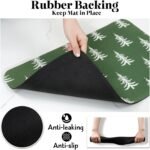 Dog Cat Food Mats for Floors, Absorbent Dog Bowl Mats for Food and Water, Quick Dry Pet Dog Food Mat Non-Slip Dog Accessories Pet Supplies - Image 7