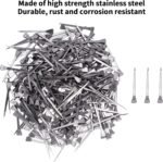 lukar 250pcs E5 Horseshoe Nails 2 Inch Stainless Steel Horse Shoe Nails for Stained Glass, Crafts, Horse Training Equestrian Sports - Image 3