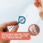 HOOK-EZE Fishing Knot Tying Tool | Protect from Fish Hooks | Tie Fishing Knots Easily | Cool Gadgets for Fishermen | Ice Fly Fishing | Fishing Accessories for Beginner Anglers | Nail Knot Tool - Image 5